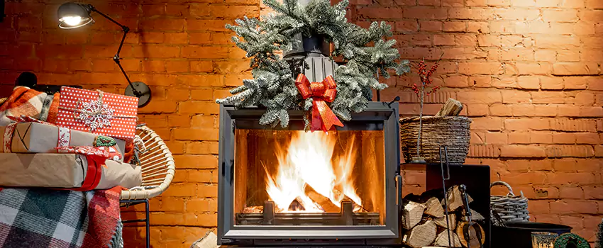 Travis Industries Linear Gas Fireplace Installation in Mount Vernon, Illinois