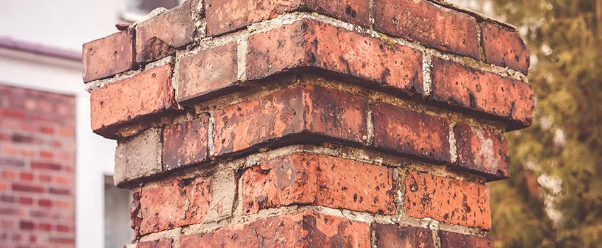 Cracked Chimney Bricks Repair Cost in Mount Vernon, Illinois