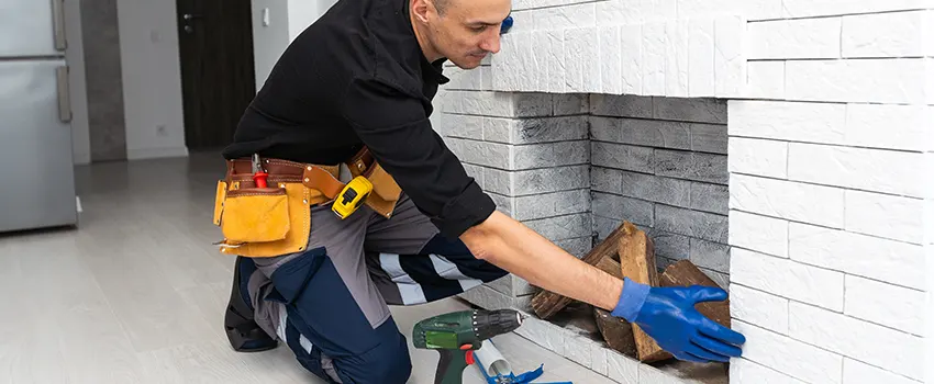 Fireplace Damaged Damper Frame Repair Services in Mount Vernon, Illinois